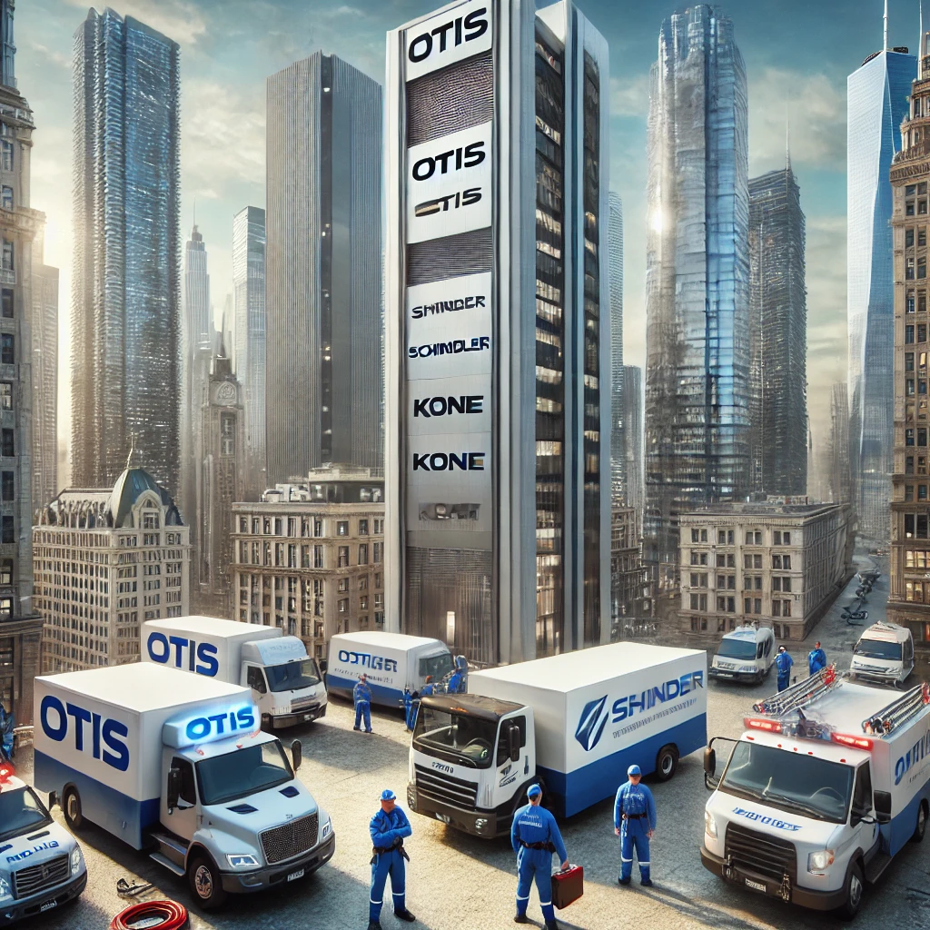 Strategy Room For Major Elevator Contractors in the U.S.